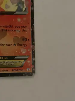 Pokemon Flareon EX Ultra Rare Full Art Holo RC6/RC32 Generations 2016 - Image 3