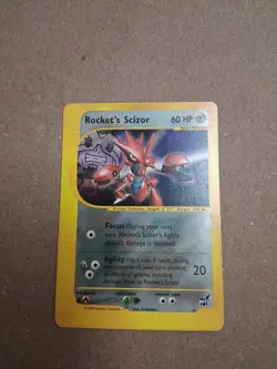 Pokemon Best of Game Rocket's Scizor 4 Excellent or Better - Image 1