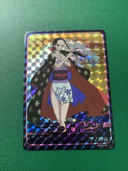 One Piece Holographic Trading Sticker Robin - Image 1