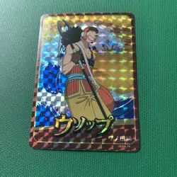 One Piece Holographic Trading Sticker Usopp - Image 1
