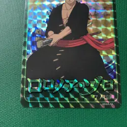 One Piece Holographic Trading Sticker Zoro - Image 2