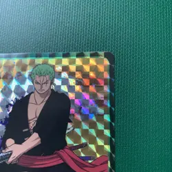 One Piece Holographic Trading Sticker Zoro - Image 5