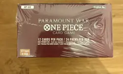 One Piece TCG | OP02 - Paramount War | EN | Seald First Edition - Image 2