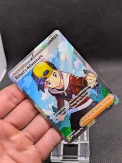 Pokemon TCG Ethans Adventure Full Art Card 221/182 Destined Rivals MINT! - Image 2