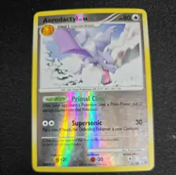 Aerodactyl 15/100 Holo Rare Reverse Holo, DP Majestic Dawn, Pokemon Card, LP - Image 1