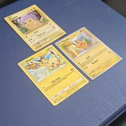 Pokemon TCG Pikachu (3) Card Random Lot LP-NM+ - Image 2