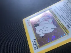 Clefairy Pokemon Card Base Set 2 6/130 Holo Unlimited Holo Rare LP - Image 5