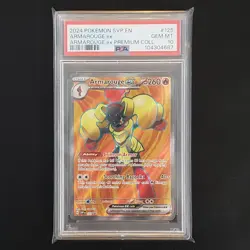 PSA 10 Armarouge ex Promo GEM MT SVP #125 Pokemon TCG Card - Ships Fast! - Image 2