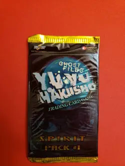 Yu Yu Hakusho TCG CCG Sealed Spirit Pack 1 Booster Pack Ghost Files 5 Card Pack - Image 1