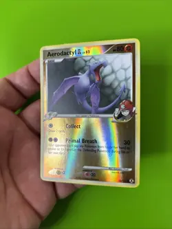 Aerodactyl 55/111 Rising Rivals Reverse Holo Pokemon Card LP - Image 3