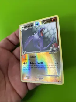Aerodactyl 55/111 Rising Rivals Reverse Holo Pokemon Card LP - Image 4