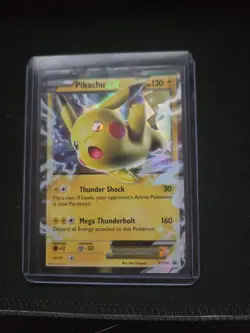 Pikachu EX XY174 - Ultra Rare - Black Star Promos - Pokemon Card - Image 1