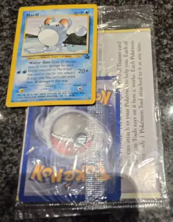 SEALED Marill Black Star Promo #29 Neo Genesis WOTC Vintage Pokemon Card - Image 1