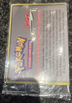 SEALED Marill Black Star Promo #29 Neo Genesis WOTC Vintage Pokemon Card - Image 2