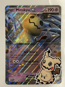 Mimikyu ex 004 Oversized Jumbo Card Holo Remark Sketch by Matthew Waite - 1 of 1 - Image 3