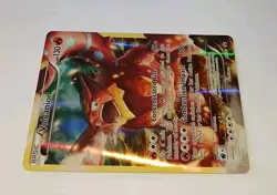 2017 Black Star Full Art Promo Holo VOLCANION XY185 Super Clean 🌟 NM TCG Card - Image 4
