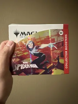 EMPTY Magic: The Gathering Marvel's Spider-Man Collector Booster Box - BOX ONLY - Image 1