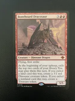 Bonehoard Dracosaur MTG 134 NM The Lost Caverns of Ixalan - Image 1