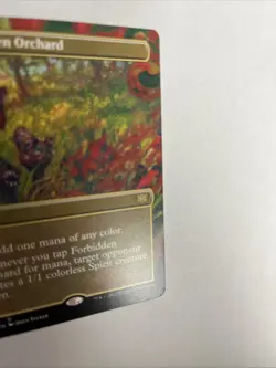 Forbidden Orchard Borderless Double masters 2022 Nonfoil MTG - Image 2