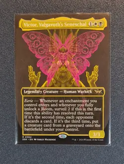 MTG Victor, Valgavoth's Seneschal - Showcase - Duskmourn: House of Horror - NM+ - Image 1