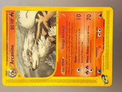 2003 Pokemon Skyridge Arcanine 3/144 Regular - Image 1