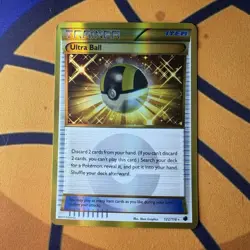 Pokemon Ultra Ball 122/116 Plasma Freeze Trainer Item Secret Rare Holo RARE 💎 - Image 1