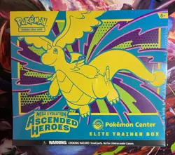 Pokemon TCG Ascended Heros Pokemon Center Elite Trainer Box ETB SEE DESCRIPTION - Image 1