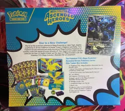 Pokemon TCG Ascended Heros Pokemon Center Elite Trainer Box ETB SEE DESCRIPTION - Image 2
