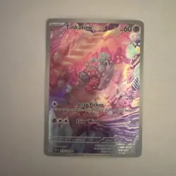 Pokemon TCG Tinkatink Illustration Rare Sv02: Paldea Evolved 216/193 - Image 3