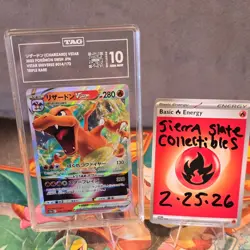 Charizard VSTAR TAG GEM 10 Triple Rare Holo Vstar Universe Japanese Pokemon TCG - Image 1