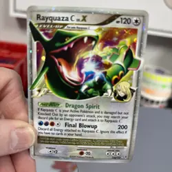 Rayquaza C Lv.X 146/147 Supreme Victors Holo Ultra Secret Rare Pokemon TCG LP - Image 1