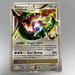 Rayquaza C Lv.X 146/147 Supreme Victors Holo Ultra Secret Rare Pokemon TCG LP - Image 3