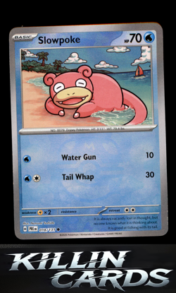 Slowpoke (Master Ball Pattern) 018/131 Pokemon Common SV: Prismatic Evolutions C - Image 1