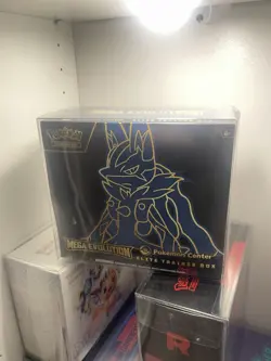 Pokemon Center TCG: Mega Evolutions Lucario Elite Trainer Box (ETB) - SEALED - Image 1