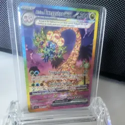 Pokemon Alolan Exeggutor ex 242/191 SV08 Surging Sparks Special Illustration Ho… - Image 1