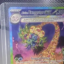 Pokemon Alolan Exeggutor ex 242/191 SV08 Surging Sparks Special Illustration Ho… - Image 4