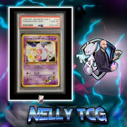 1999 Pokemon Japanese Gym 2 - Sabrina's Mr. Mime #122 PSA 10 GEM MINT - Image 1