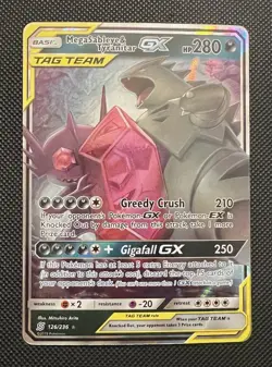 Mega Sableye & Tyranitar GX 126/236 Unified Minds Ultra Rare NM Pokemon TCG - Image 1