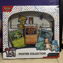 Pokemon Scarlet & Violet 151 Collector's Poster Box - 3 Pack 820650853166 - Image 1