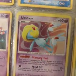 Pokemon TCG DP Secret Wonders Lot 27 NM/LP Uxie Holo Magmar Rev Holo Pichu 2007 - Image 2