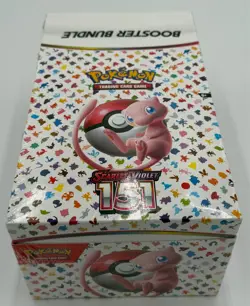 Pokemon 151 SV3.5 Booster Bundle Display Factory Sealed Case W/Acrylic Case - Image 2