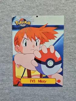 #TV3 MISTY - 1999 Topps Pokemon TV Animation Edition Series 1 Blue Label - Image 1