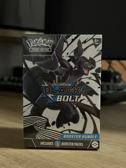 Pokemon Scarlet & Violet Black Bolt Booster Bundle Box 6 Packs Factory Sealed - Image 1