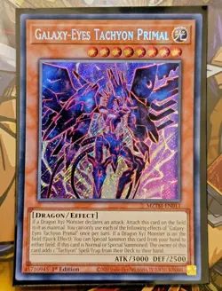 Galaxy-Eyes Tachyon Primal (Secret Rare) - MZTM-EN011 - Yu-Gi-Oh TCG - Image 1