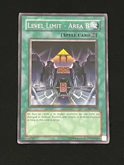 Level Limit - Area B AST-092 YuGiOh Ancient Sanctuary - Image 1