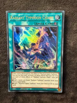 DOOD-EN061 Radiant Typhoon Chant Ultra Rare Yugioh 1st - Image 1