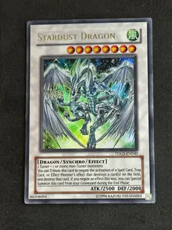 Stardust Dragon CT05-EN001 Limited Edition Secret Rare LP YuGiOh - Image 1
