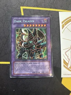 Yu-Gi-Oh! Dark Paladin DMG-001 Limited Edition Secret Rare 128🔥HP🔥 - Image 1