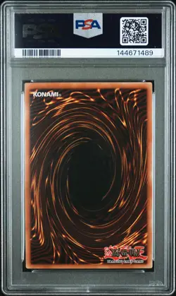 2003 YU-GI-OH! MFC-MAGICIAN'S FORCE 1ST ED #000 DARK MAGICIAN GIRL PSA 8 - Image 2