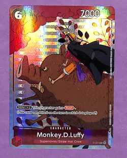 Monkey.D.Luffy (Gift Collection 2023) P-001 English Promo - One Piece Card - NM - Image 1